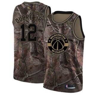 Nike Wizards #12 Kelly Oubre Jr. Camo NBA Swingman Realtree Collection Jersey