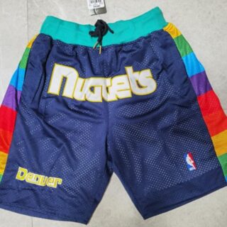 Nuggets Teams Navy Just Don With Pocket Swingman Shorts
