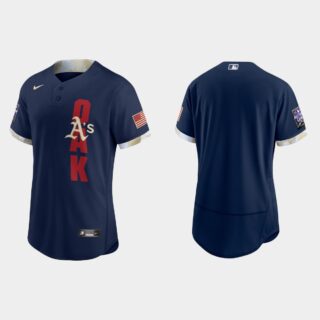 Oakland Athletics 2021 Mlb All Star Game Authentic Navy Jersey