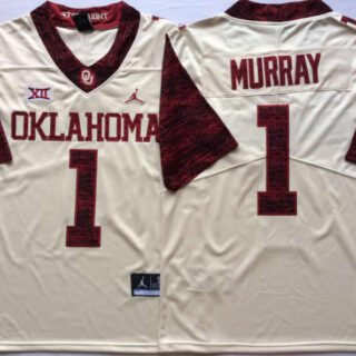 Oklahoma Sooners 1 Kyler Murray White 47 Game Winning Streak College Football Jersey