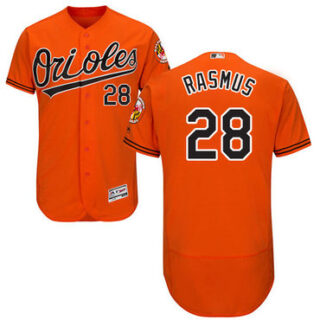 Orioles #28 Colby Rasmus Orange Flexbase Authentic Collection Stitched Baseball Jersey
