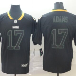 Packers 17 Davante Adams Black Shadow Legend Limited Jersey