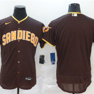 Padres Blank Brown Nike 2020 Flexbase Jersey