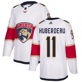 Panthers #11 Jonathan Huberdeau White Road Authentic Stitched Hockey Jersey