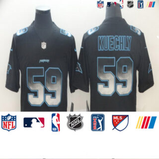 Panthers 59 Luke Kuechly Black Arch Smoke Vapor Untouchable Limited Jersey