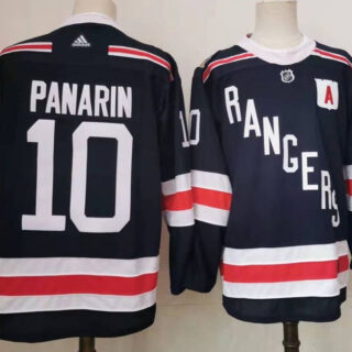 Rangers 10 Artemi Panarin Navy Adidas Jersey