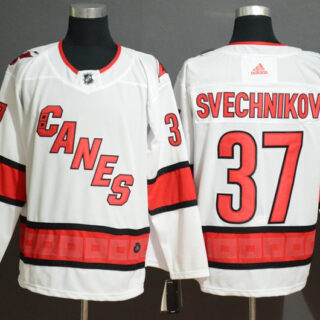 Rangers 37 Andrei Svechnikov White Adidas Jersey