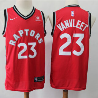 Raptors 23 Fred Vanvleet Red Nike Swingman Jersey
