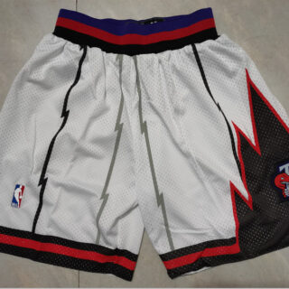 Raptors White Nike Mesh Shorts