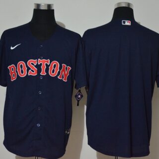 Red Sox Blank Navy 2020 Nike Cool Base Jersey
