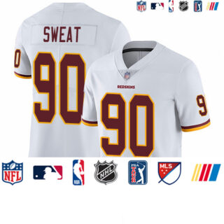Redskins #90 Montez Sweat White Youth Stitched Football Vapor Untouchable Limited Jersey