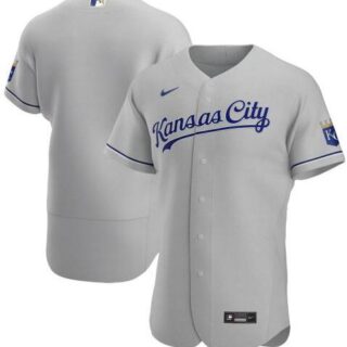Royals Blank Gray 2020 Nike Flexbase Jersey