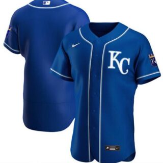 Royals Blank Royal 2020 Nike Flexbase Jersey