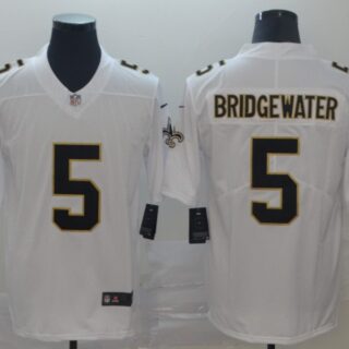 Saints 5 Teddy Bridgewater White Vapor Untouchable Limited Jesey