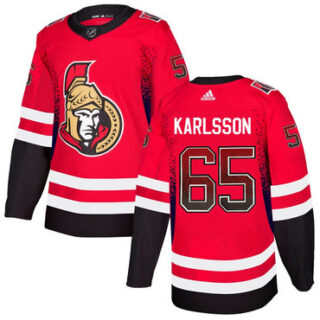 Senators 65 Erik Karlsson Red Drift Fashion Adidas Jersey