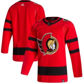 Senators Blank Red 2020-21 Reverse Retro Adidas Jersey