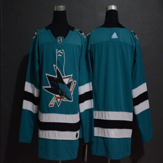 Sharks Blank Teal Adidas Jersey