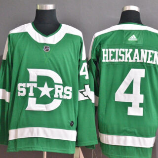 Stars 4 Miro Heiskanen Green 2020 Winter Classic Adidas Jersey