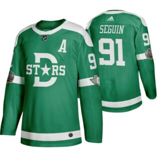 Stars 91 Tyler Seguin Green 2020 Winter Classic Adidas Jersey
