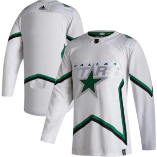 Stars Blank White 2020-21 Reverse Retro Adidas Jersey