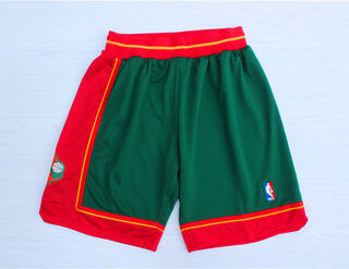 SuperSonics Green 1995-96 Hardwoodclassics Shorts