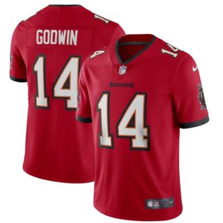 Tampa Bay Buccaneers #14 Chris Godwin Men's Nike Red Vapor Limited Jersey
