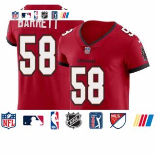 Tampa Bay Buccaneers #58 Shaquil Barrett Men's Nike Red Vapor Elite Jersey