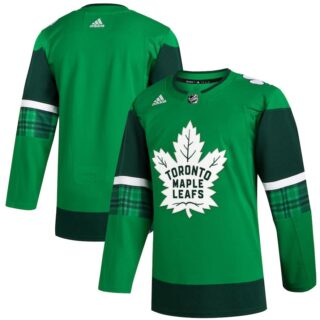 Toronto Maple Leafs adidas 2023 St. Patrick's Day Primegreen Authentic Jersey - Kelly Green