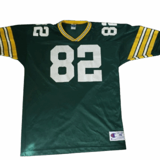 Men's Vintage Champion Green Bay Packers # 82 Don Beebe Jersey