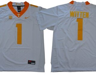 Vols #1 Jason Witten White Limited Stitched NCAA Jersey