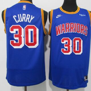 Warriors 30 Stephen Curry Navy Nike Diamond 75th Anniversary City Edition Swingman Jersey