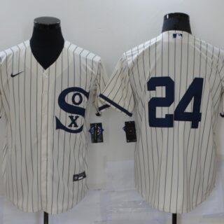 White Sox 24 Yasmani Grandal Cream Nike 2021 Field Of Dreams Cool Base Jersey