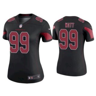 Women's Arizona Cardinals #99 J.J. Watt Color Rush Jersey