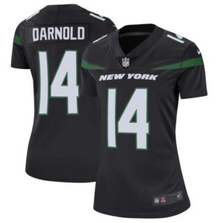Women Nike Jets 14 Sam Darnold Black Women New 2019 Vapor Untouchable Limited Jersey