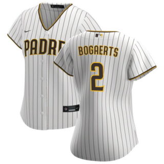 Women's San Diego Padres #2 Xander Bogaerts White Jersey
