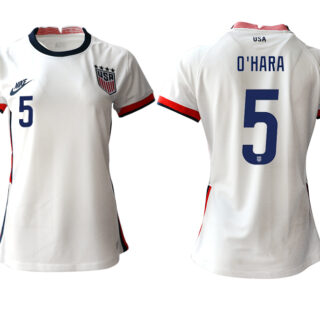 Women's USA #5 O'Hara Home Jersey