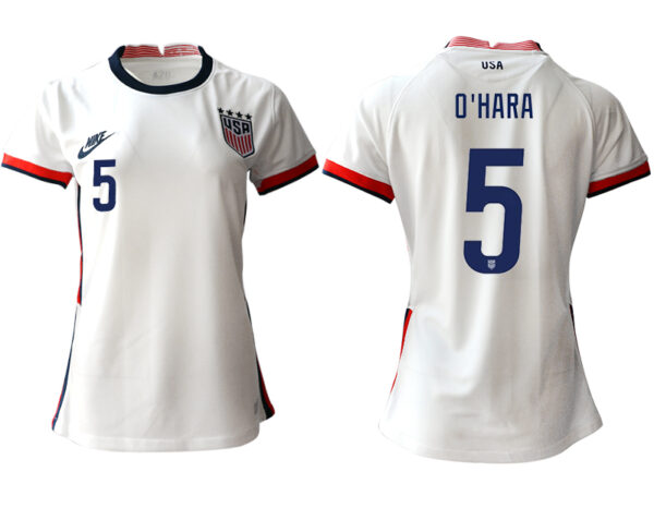 Women's USA #5 O'Hara Home Jersey