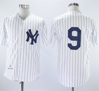 Yankees 9 Roger Maris White 1961 Throwback Jersey