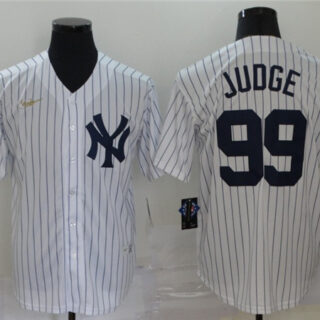 Yankees 99 Aaron Judge White Nike Cool Base Jersey