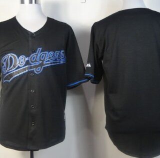 Youth's Los Angeles Dodgers Customized 2012 Black Fashion Jersey