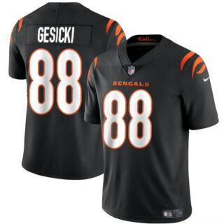Youth Cincinnati Bengals #88 Mike Gesicki Black Vapor Untouchable Limited Stitched Stitched Jersey
