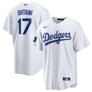 Youth Los Angeles Dodgers #17 Shohei Ohtani White 2024 World Tour Seoul Series Home Stitched Baseball Jersey