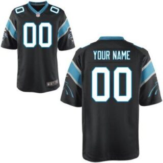 Youth NEW Carolina Panthers Customized Game Team Color Jerseys