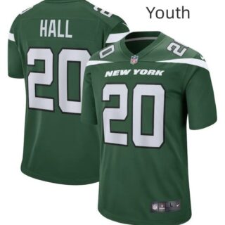 Youth New York Jets #20 Hall Vapor limited Jersey