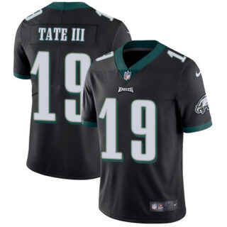 Youth Nike Eagles #19 Golden Tate III Black Alternate Youth Stitched NFL Vapor Untouchable Limited Jersey