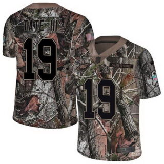 Youth Nike Eagles #19 Golden Tate III Camo Youth Stitched NFL Limited Rush Realtree Jersey