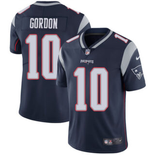 Youth Nike Patriots #10 Josh Gordon Navy Blue Team Color Youth Stitched NFL Vapor Untouchable Limited Jersey