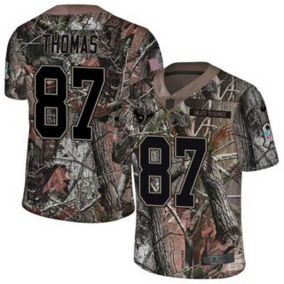 Youth Nike Texans #87 Demaryius Thomas Camo Youth Stitched NFL Limited Rush Realtree Jersey