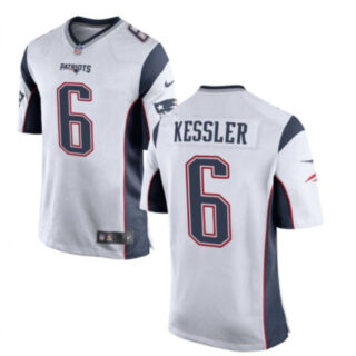 Youth Patriots #6 Cody Kessler Navy White Team Football Vapor Untouchable Youth Jersey