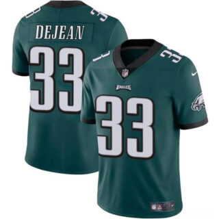 Youth Philadelphia Eagles #33 Cooper DeJean Green 2024 Draft Vapor Untouchable Limited Stitched Football Jersey